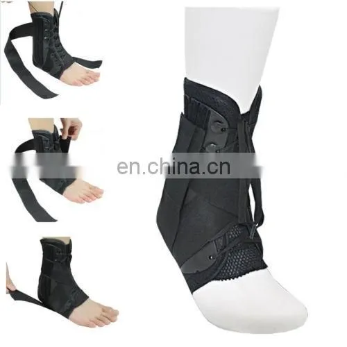 Medical Neoprene Ankle Braces With Stabilizer Straps Plantar Fasciitis photo-4