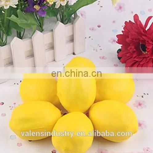 Hot Selling 2017 Stress Release Soft PU Japan Squishy Kawaii Slow Rising Cute Lemon Toys Factory Supplier photo-4
