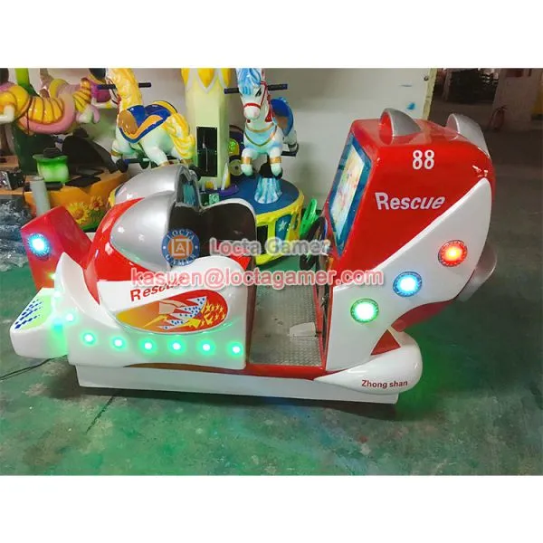 Zhongshan Amusement Park Equipment Kiddy Rides Wig-wag Machine Video Game Swing Machine 1 Seat Aerial, Fighter photo-4
