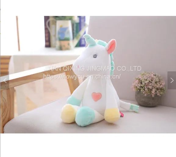 Plush Unicorn Wholesale Good Gift BabySafe Peluches Unicornio Pelucia photo-5