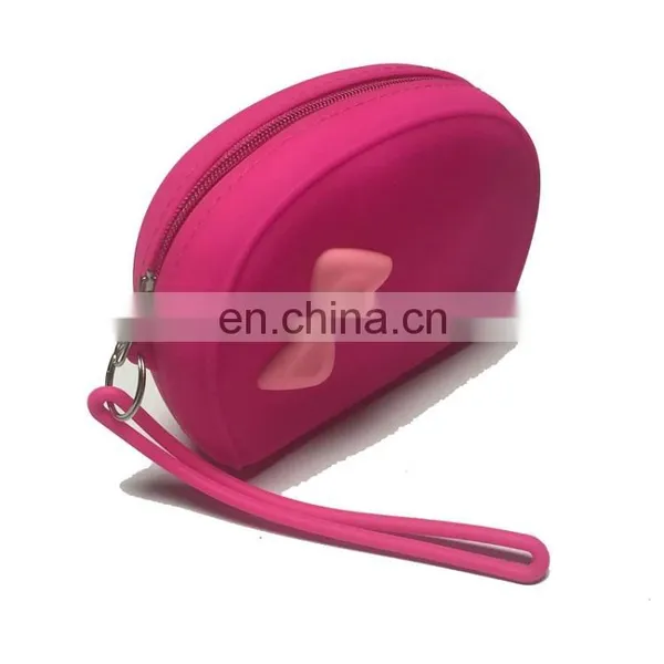 Silicone Handbag Purse Women Clutch Coin Bag Oem Design Fancy Wallet Ladies Wristlet Purse photo-2