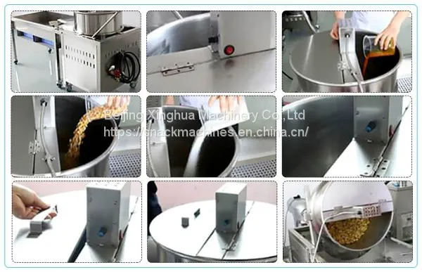 Industrial Popcorn Machine Manufacturing Process photo-2