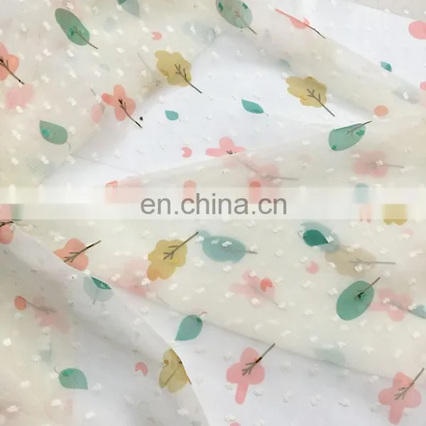 2020 New Design Chiffon Printed Fabric 75D for Women's Dress photo-6
