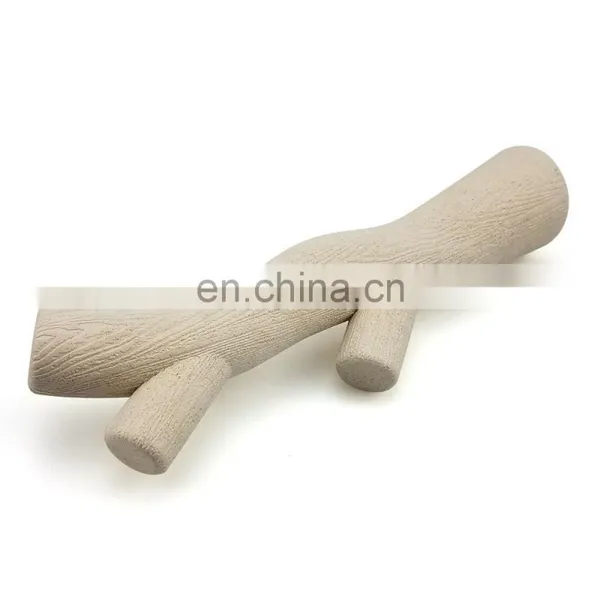 Best Selling Good Quality Straw Material Environmental Dog Twig Shape Toy photo-2