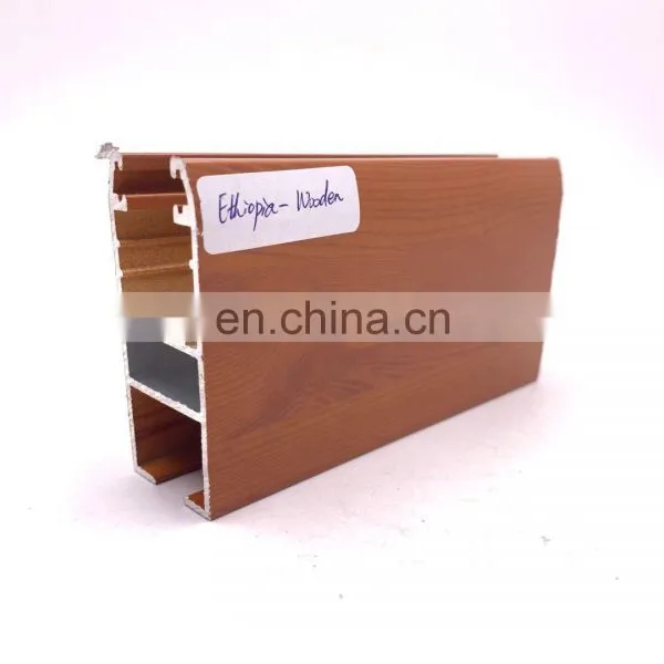 Parts Rollers Sliding Lock Aluminium Window Profile For Africa photo-3