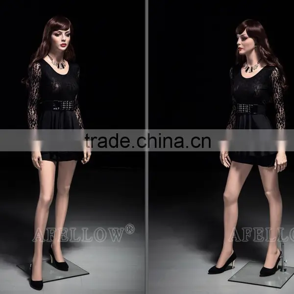 Lifelike Full Body Standing Fiberglass Wholesale Female Mannequins CARO4 photo-4