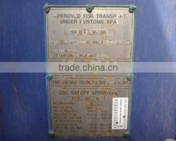 Used and Second Hand Shipping Container From Dalian photo-3