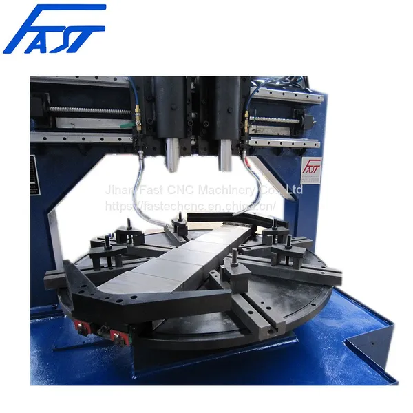 Jinan FAST FLZ1200 Specialized CNC Circular Flange Drilling Machine Flange Rotary Working Table, Auto Clamping, New Tech photo-2