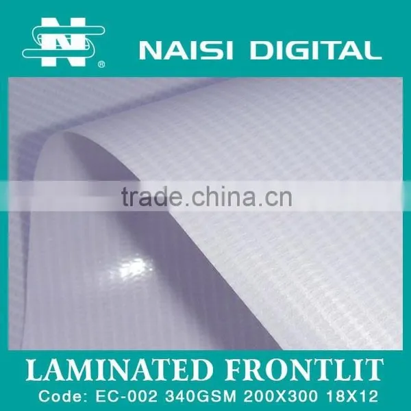 Laminated Frontlit Pvc Flex Banner Roll 340gsm