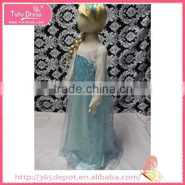 Elsa Coronation Dress, Elsa Dress Cape, Baby Girl Party Dress photo-2