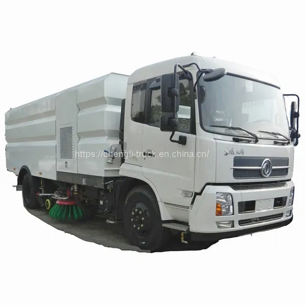 High Quality Dongfeng KINGRUN LHD or RHD Cummins Engine Road Sweeper Truck