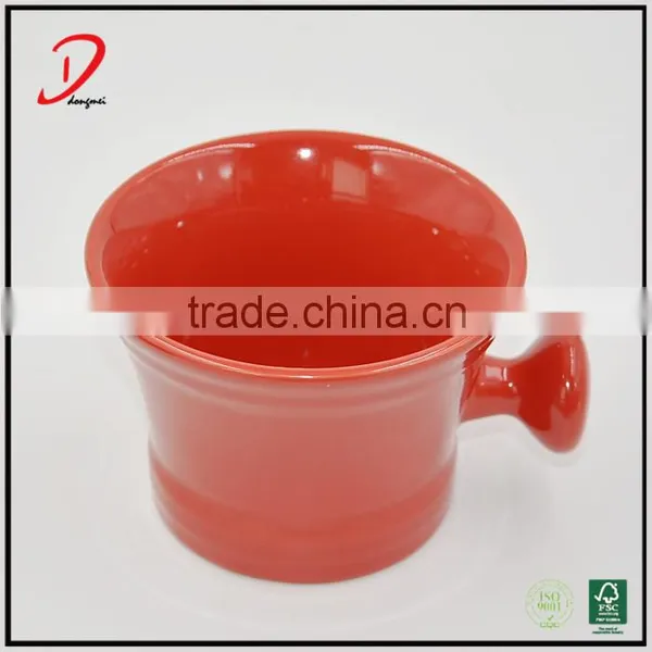 2016 New Colorful Private Label Ceramic Shaving Bowls For Men Shaving photo-6