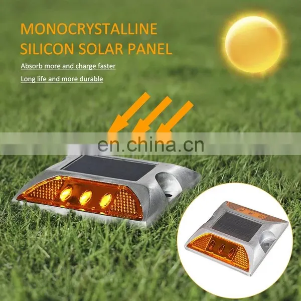 2020 New Design Blinking Road Safety Reflective Solar Cat Eyes Road photo-5