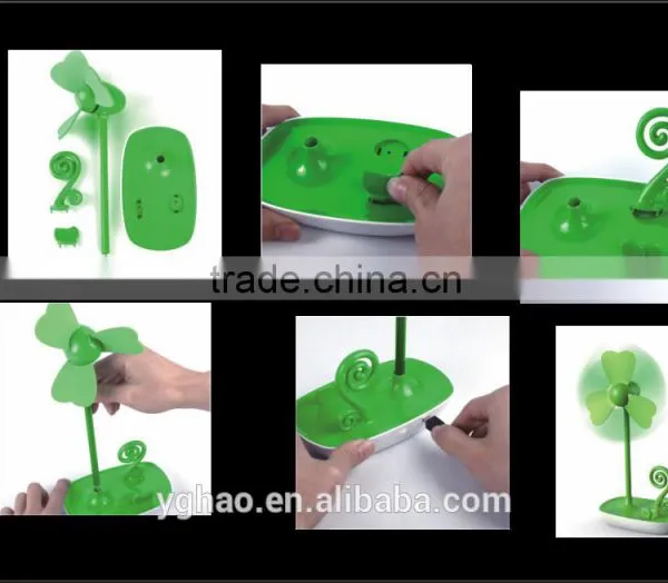 ABS, Plastic Material Portable Mini Fan With Super Wind photo-2