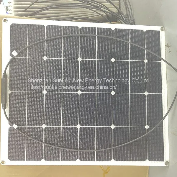 High Efficiency SunPower 50W 60W 65W 20.5V Flexible Solar Panel Custom Made Factory Price photo-4