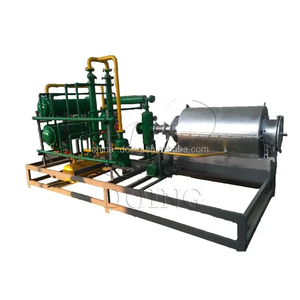 100/500kg per Day Waste Tire Plastic Pyrolysis Machine for Sale Movable Pyrolysis Plant photo-5