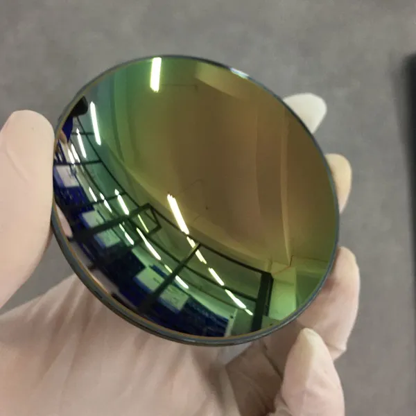 Infrared GaSIR1 Material Broad Dual-Band Infrared Double-Layer Diffractive Optical Lens