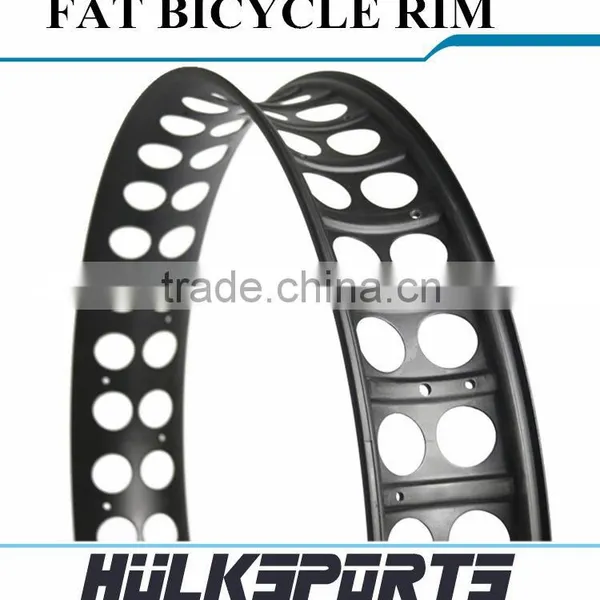 Bicycle Parts Carbon 26ER Profile 25mm Fat Wheel Rims Width 100mm Carbon Fiber Wheels Tubuless Hookless Rims Fat Bike Wheels Quality Choice photo-5