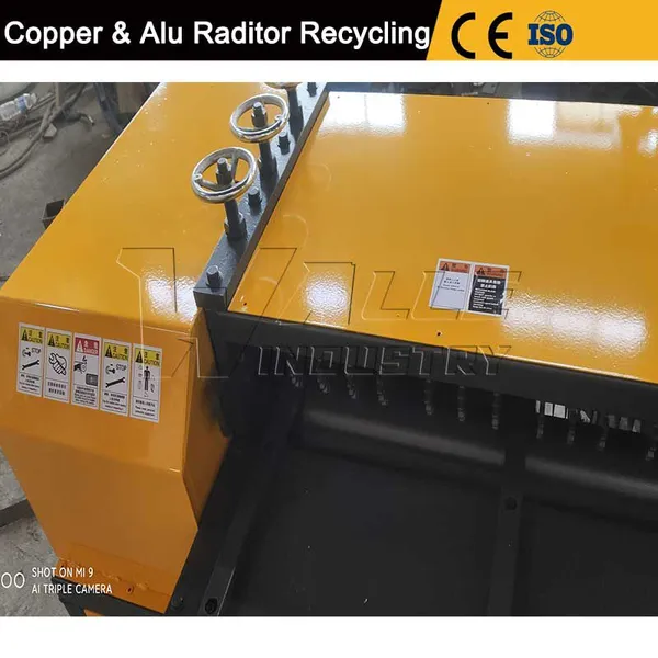 Waste Radiator Copper Aluminum Sorting Separator Scrap Radiator Processing Machinery photo-5