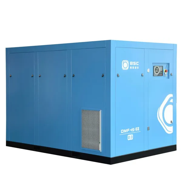Oil-Injected Screw Permanent Magnet Variable Frequency Low Pressure Series Two Stage Air-Cooled DMF-II Series