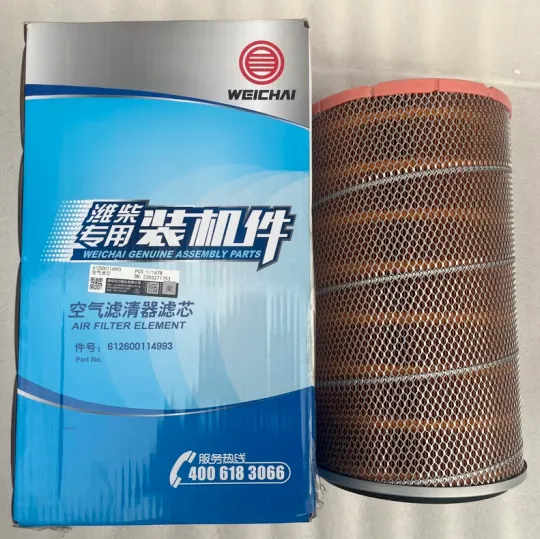 Weichai Original Factory Air Filter Element 612600114993 for Construction Machinery Parts-for Lingong Shan Gong Shantui photo-2