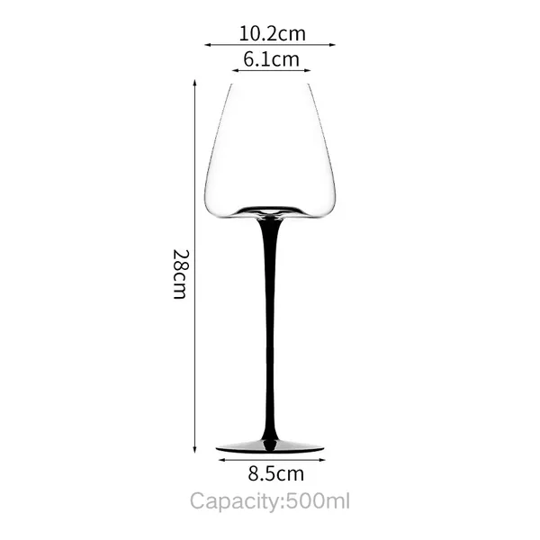 Red Wine Glasses Wine Glasses Stemmed Wine Glasses Clear Goblet for Party Home Hotel Bar photo-3