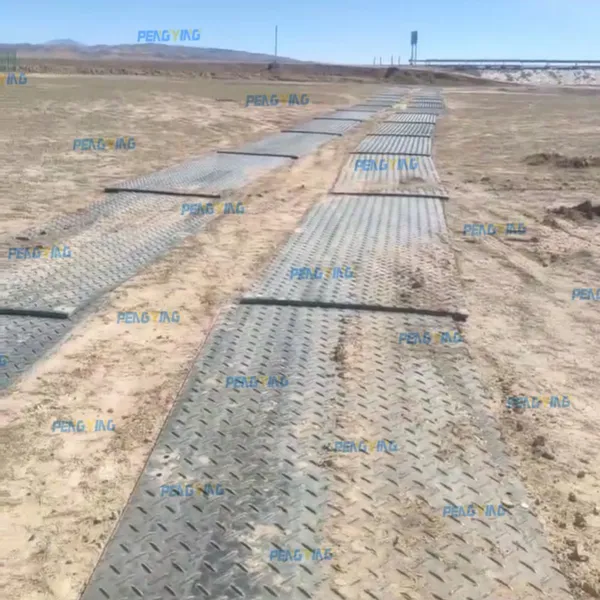 Heavy Duty Anti-Slip Ground Protection Mats for Muddy Ground photo-3