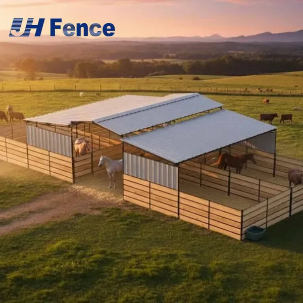 Hot Dip Galvanized Steel Frame Wooden Horse Stable Fronts for Equine Facilities photo-2