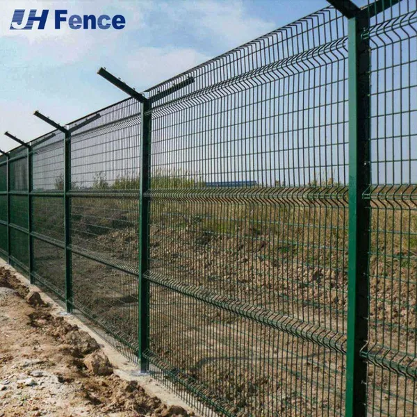 Galvanized Steel PVC Coated 3D V-Bending Welded Wire Mesh Fence for Farm & Garden photo-4