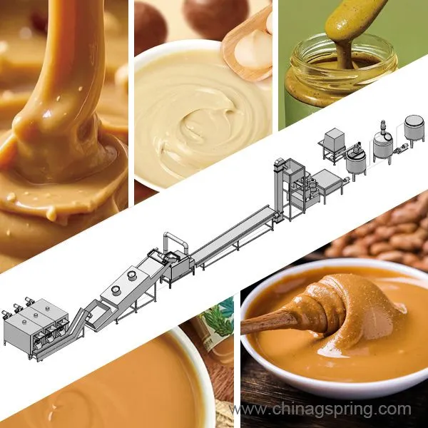 Hot sale Automatic Peanut Butter Making Machine for Nuts Paste Processing