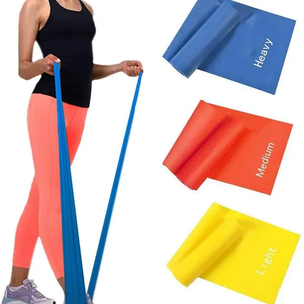Band Resistance Band Fitness Yoga Auxiliary Belt Stretch Tension Band Strength Training Stretch Resistance Band Yoga Elastic Band Fitness Rope photo-2