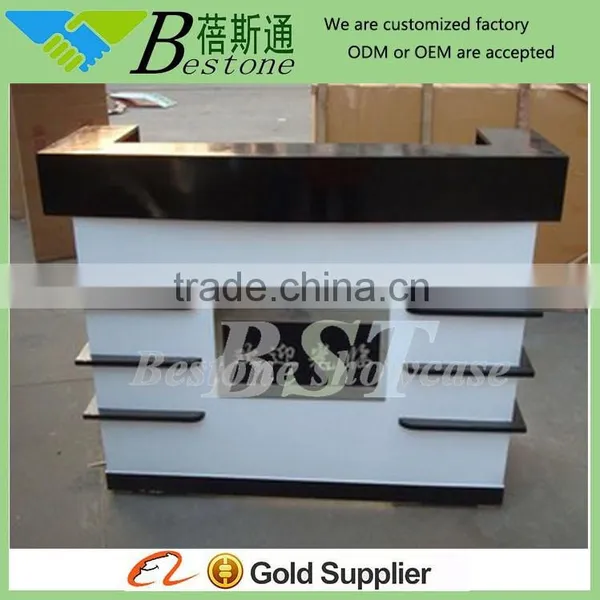 Wooden Counter Cash Register Furniture