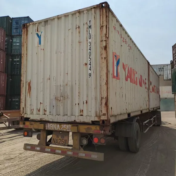 20ft Standard Dry Shipping Container ISO Certified Cargo Storage Container photo-5