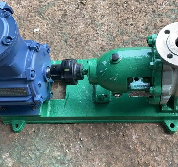 ih Stainless Steel Chemical Centrifugal Pump, Water-cooled Pipeline Booster Pump, Double Mechanical Seal Pump photo-3