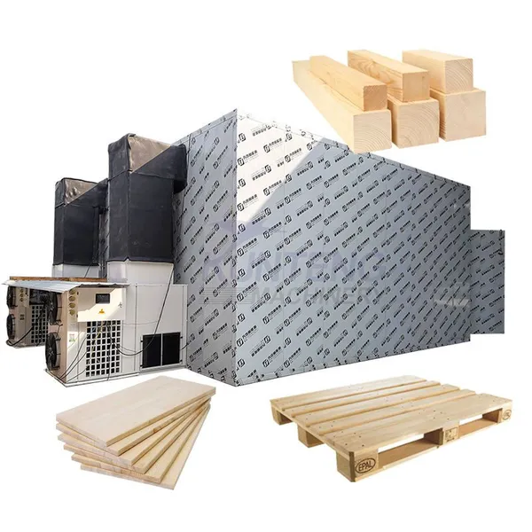 Intelligent Temperature Control Large Wooden Tray Dryer Wooden Tray Drying Room Wooden Tray Drying and Processing Plant EPC