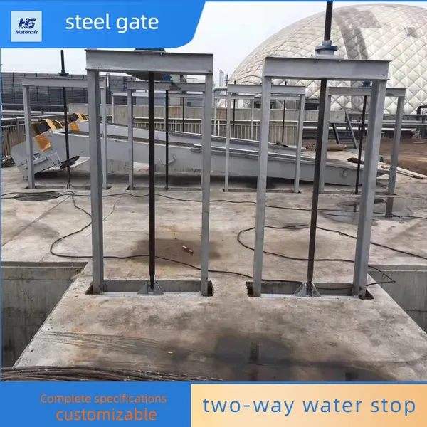 Salt Corrosion Resistant 316 Stainless Steel Sluice Gate Coastal Tidal Water Backflow Prevention photo-1