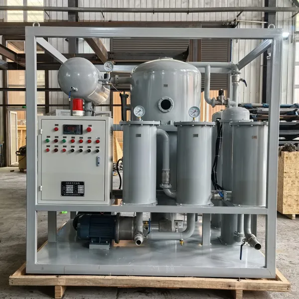 ZJB Series Portable Single Stages Transformer Oil Purifier Machine