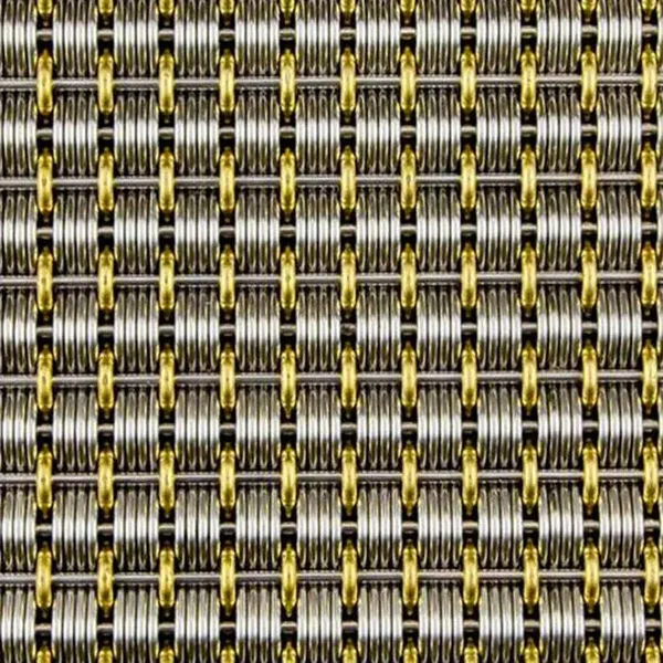 Architectural Woven Metal Mesh for Elevator Cab Partition Decorations photo-3
