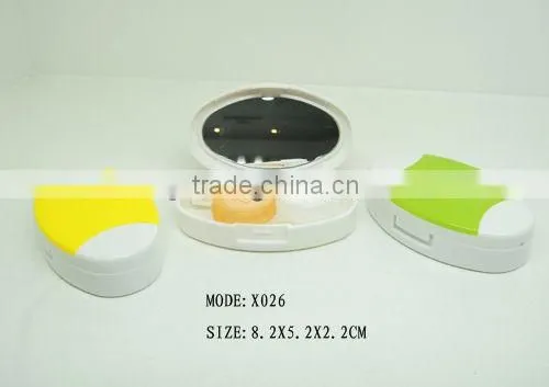 Hot Selling Pink Contact Lens Case, Pink Contact Lens Case,cute Contact Lens Case Set