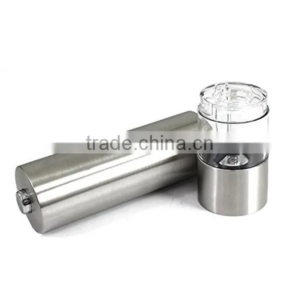 Amazon Top Seller Automatic Stainless Steel Spice Pepper Salt Grinders photo-3