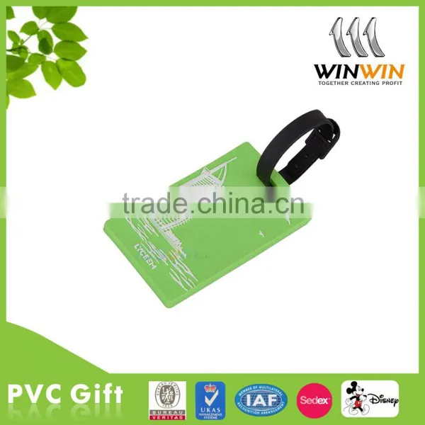 2016 Hot Sale Fine Quality 3D PVC Luggage Tag photo-3