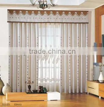Elegant Fashion Beautiful Chinese Curtain Exporting Trade