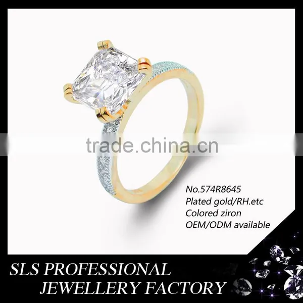 Fashion American Styles Rings Jewelry 2 Gram Gold Beautiful Designs Diamond Ring