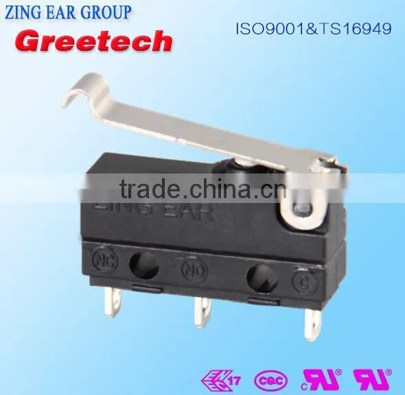 no Arm Solder PCB Waterproof Micro Switch for UL,CUL,5A 3A 5e4 SPDT photo-4