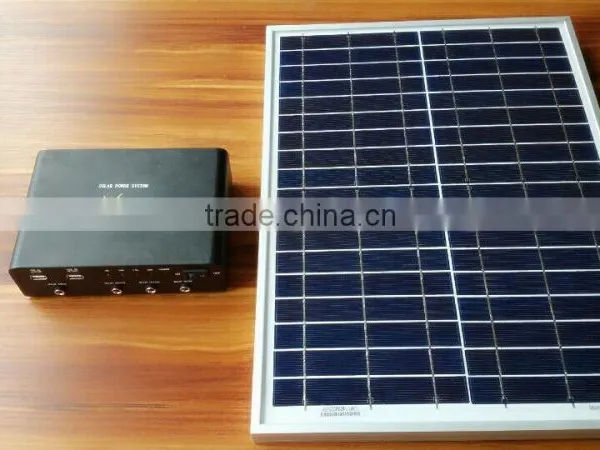 10W 20W High Performance Factory Supply Lithium Ion Battery Solar Generator, Solar Generator Price photo-2