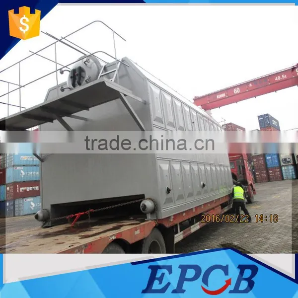 Three Pass Boiler Stove, Coal Fired Steam Boiler SZL10 photo-3