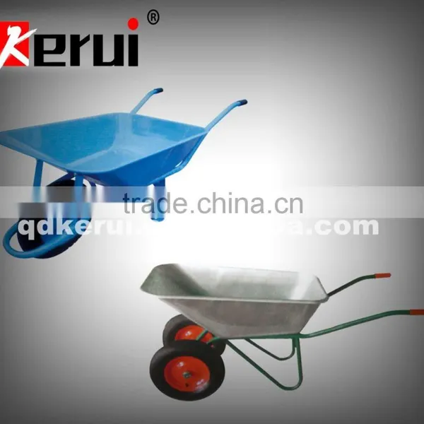 Stable Structure Heavy Work Stainless Steel 2 Wheel Cart and Wheelbarrow photo-2