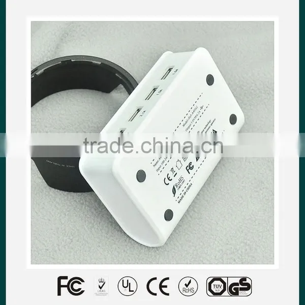 Universal Multi Usb Smart Charger 4 Port USB 5V6A Travel Charger 30W With Smart IC for IPhone IPad Android Tablet photo-6