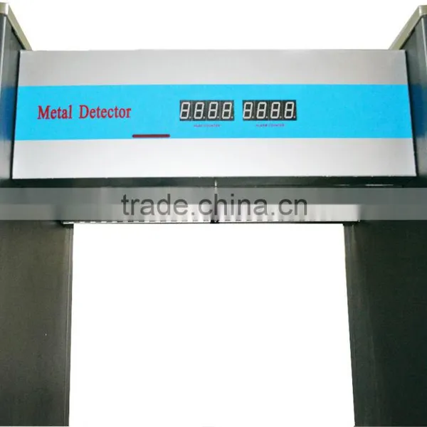 Weather-proof 6 Zones Walk Through Gate With Audio Alert and LED Location Lamp Work at the Same Time photo-2