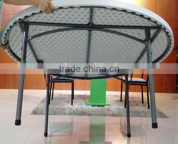 Round Folding Plastic Table photo-3